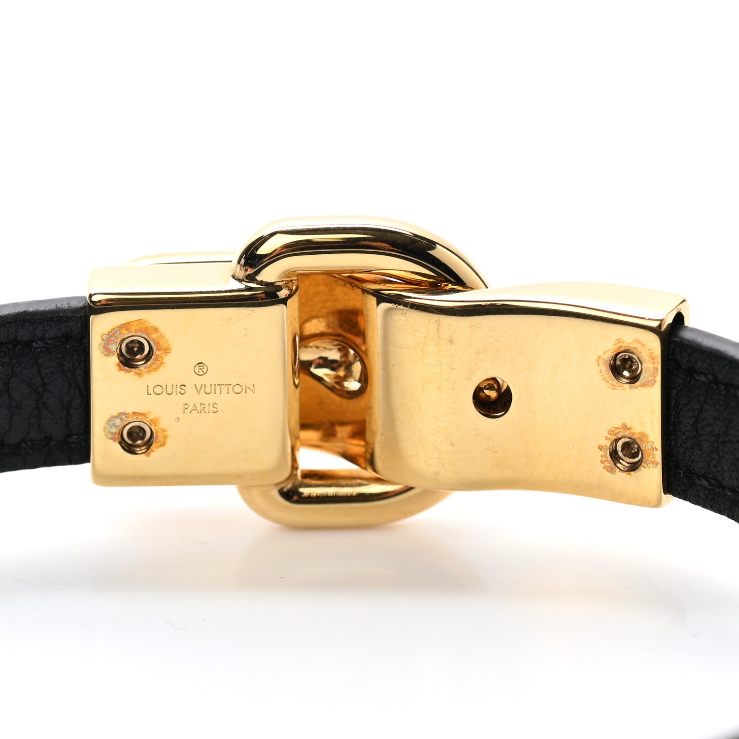 Louis Vuitton Monogram Fasten Your LV Bracelet 17 4 of 8