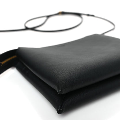 The Row Grained Calfskin Mini Nu Twin Bag Black 7 of 8