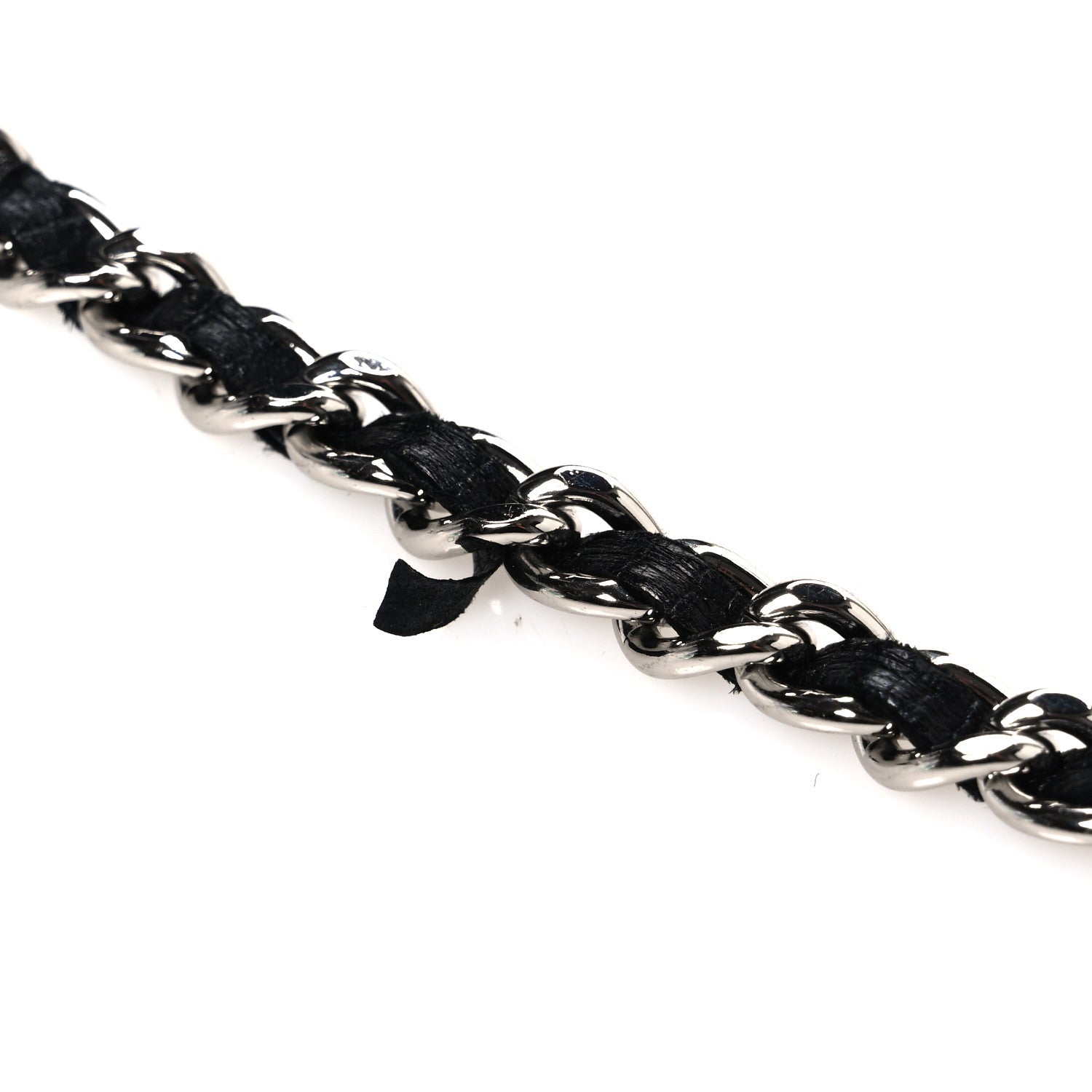 Chanel Lambskin Camellia Embossed Wallet On Chain WOC Black 12 of 12