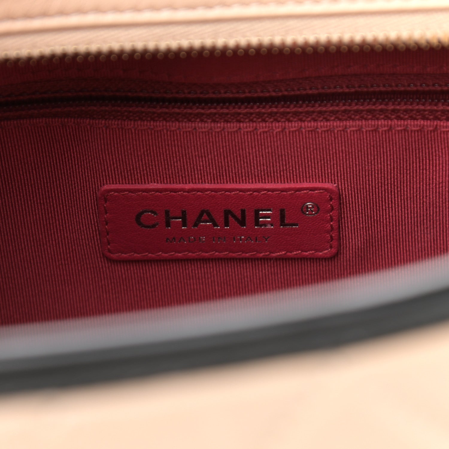 Chanel Aged Calfskin Quilted Medium Gabrielle Hobo Beige Black 6 of 10