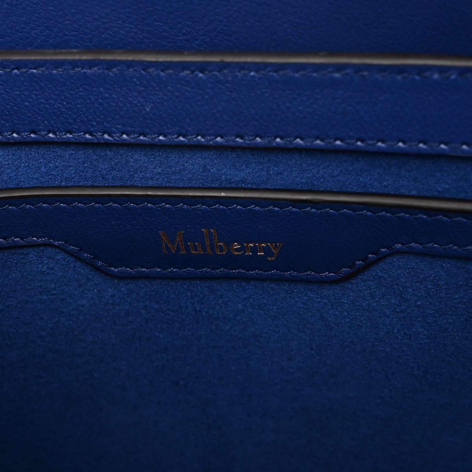 Mulberry Small Classic Grain Billie Crossbody Bag Blue 6 of 9