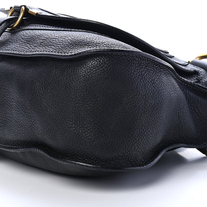 Chloe Calfskin Medium Marcie Satchel Black 9 of 9