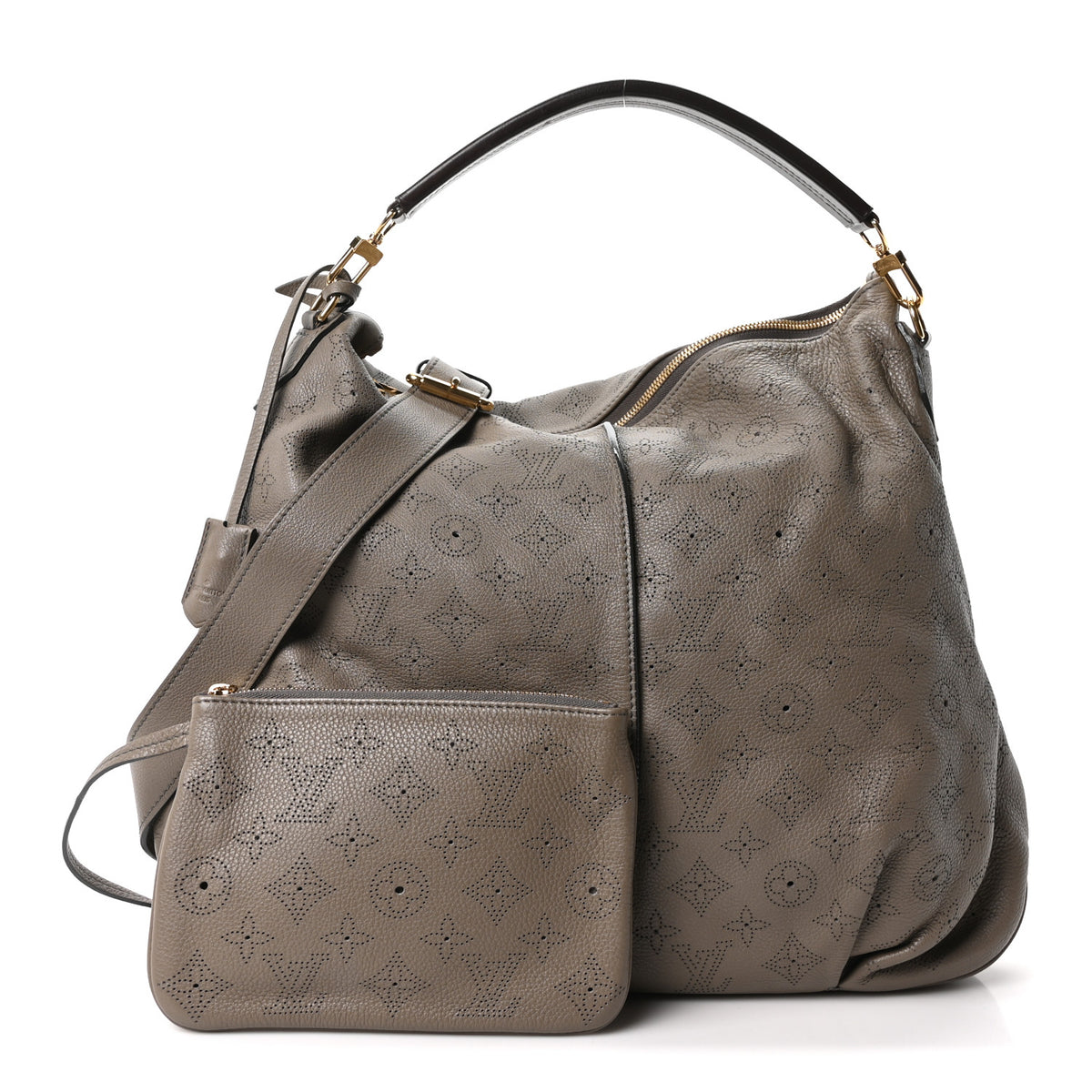 Louis Vuitton Mahina Selene MM Taupe 3 of 10