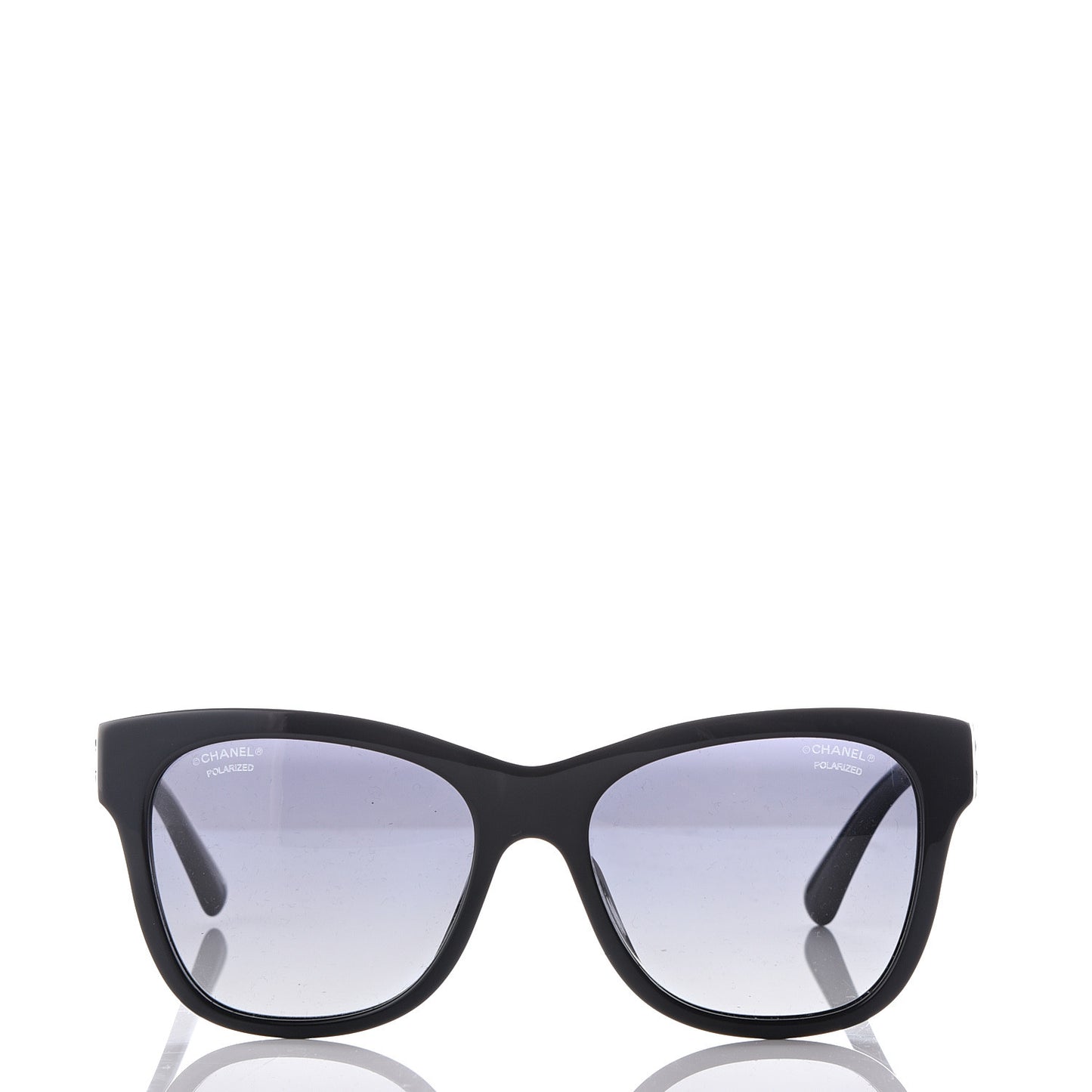 Polarized Square CC Sunglasses 5380 Black