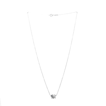 Tiffany Platinum Diamond Small Enchant Butterfly Pendant Necklace 3 of 7