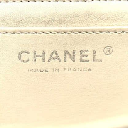Chanel Ostrich Jumbo Single Flap Light Beige 6 of 15