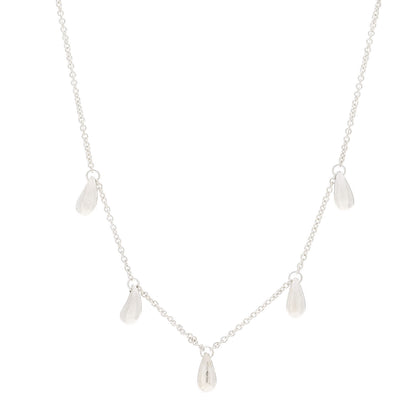 Tiffany Sterling Silver Elsa Peretti Teardrops Necklace 1 of 7