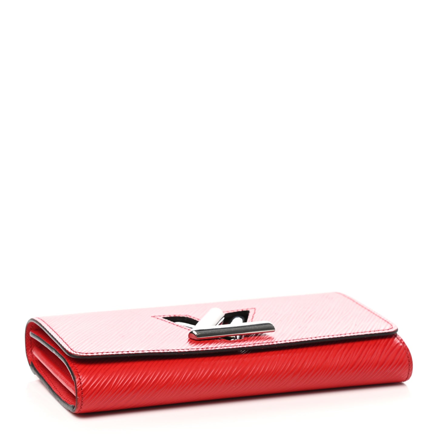 Epi Twist Wallet Coquelicot