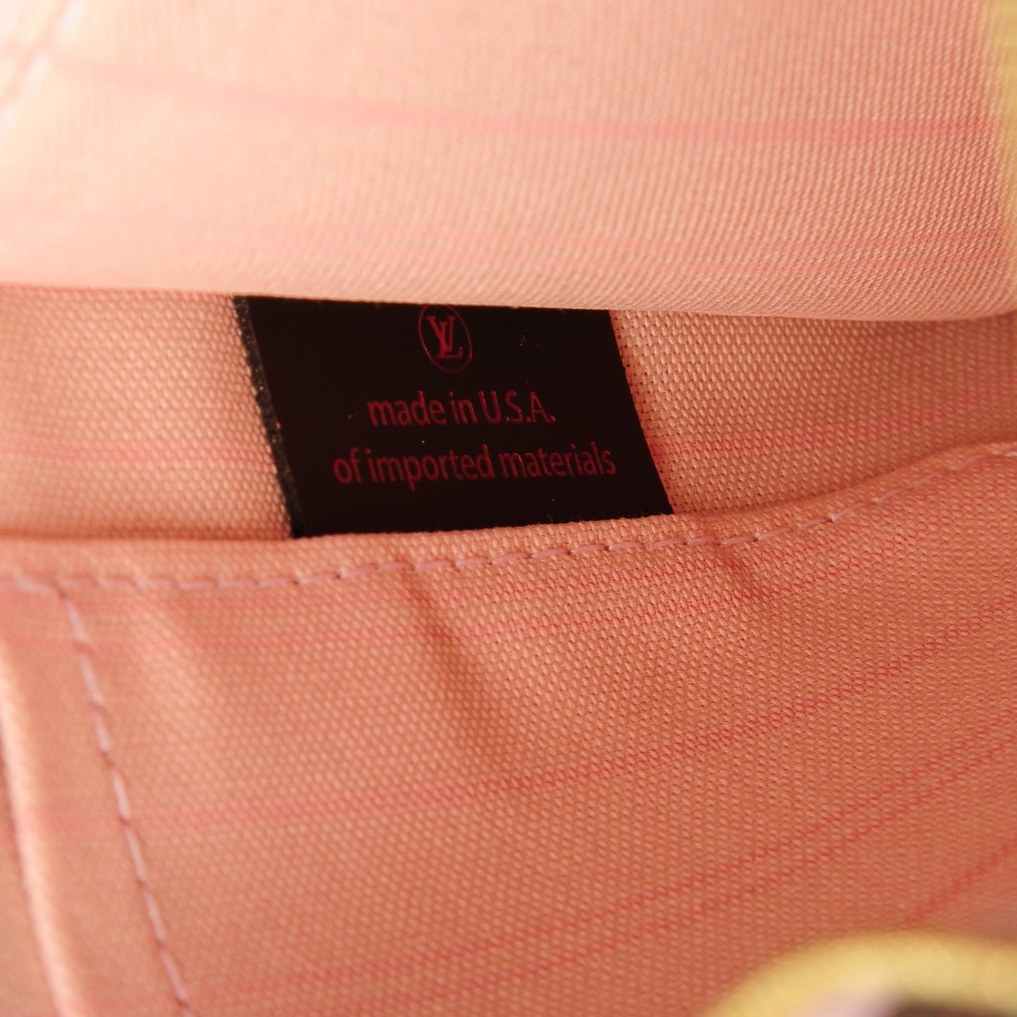 Damier Ebene Neverfull MM GM Pochette Rose Ballerine