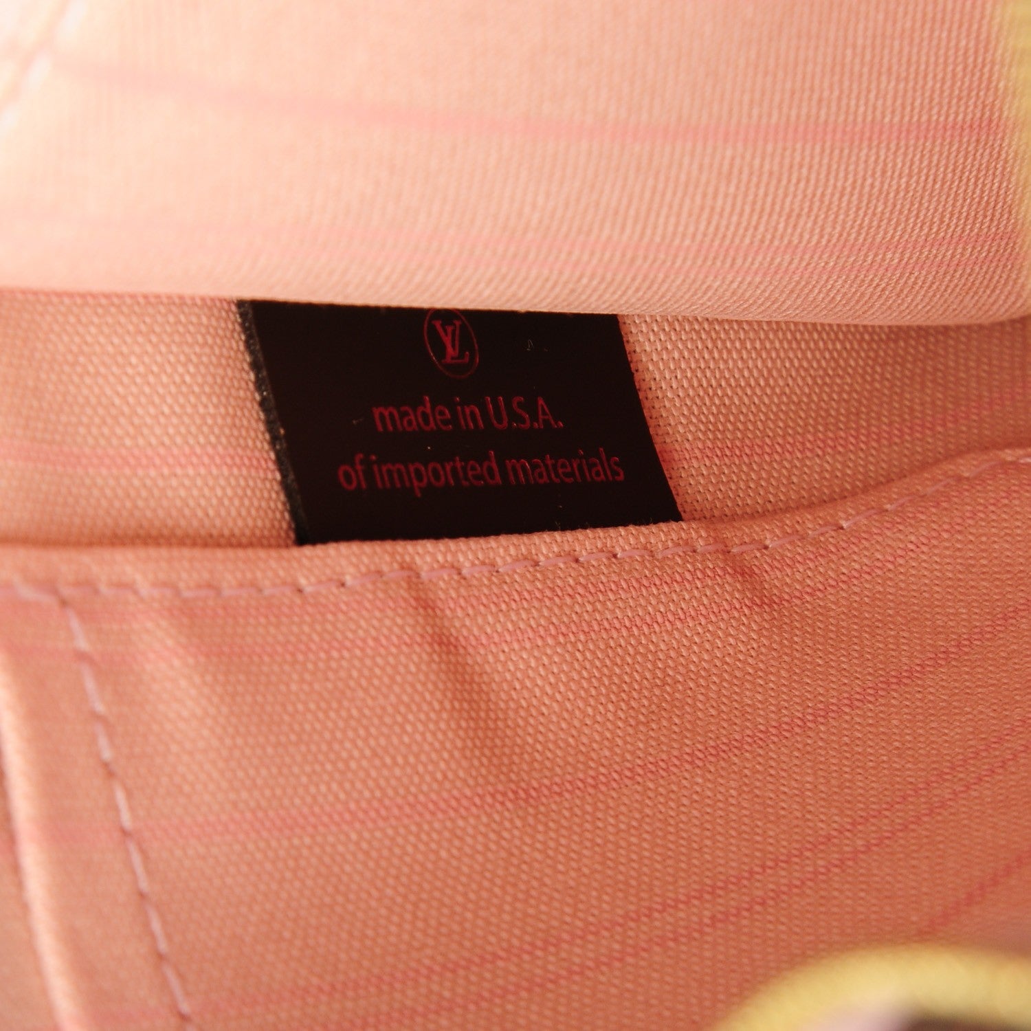 Louis Vuitton Damier Ebene Neverfull MM GM Pochette Rose Ballerine 8 of 8