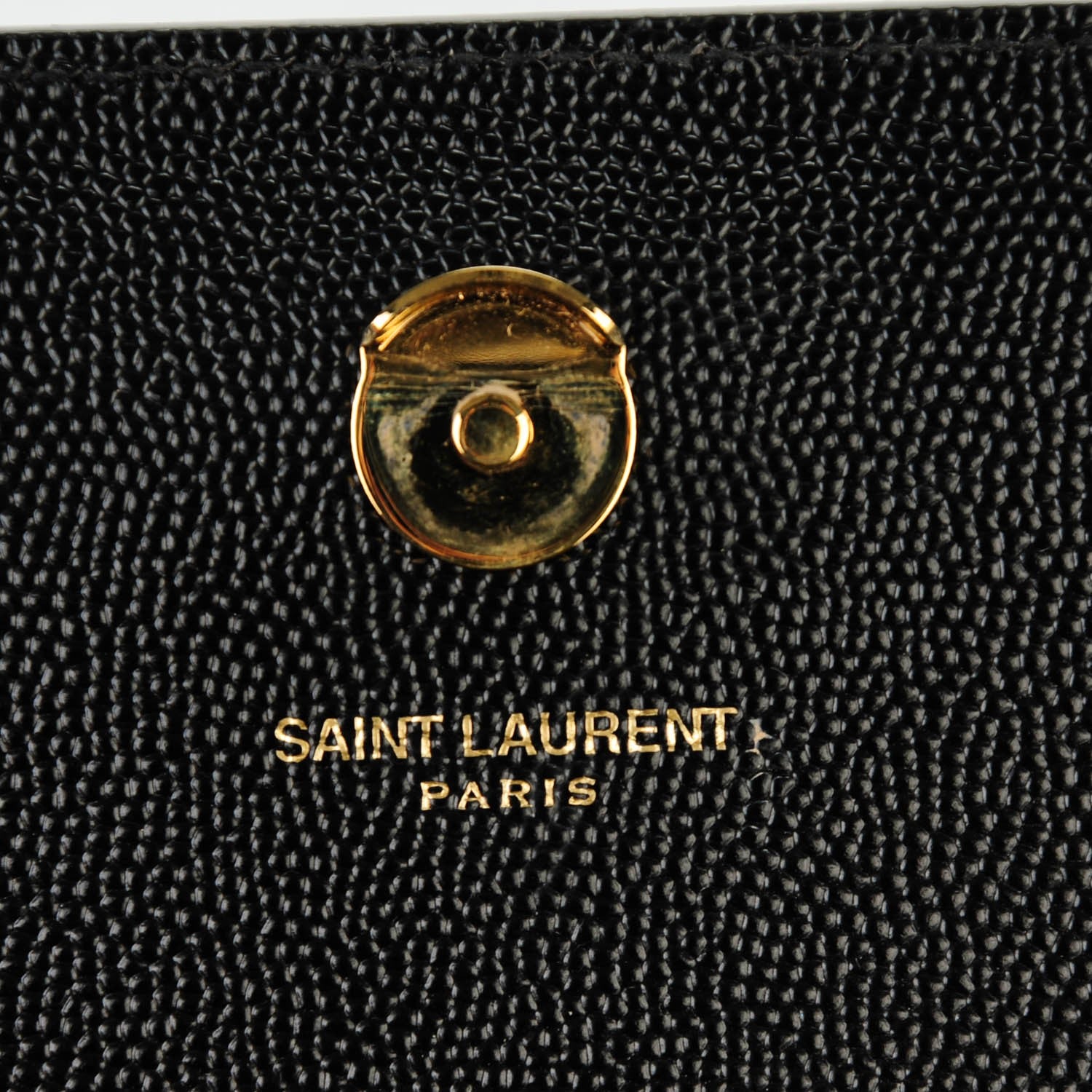 Saint Laurent Grain De Poudre Small Monogram Kate Satchel Black 7 of 7
