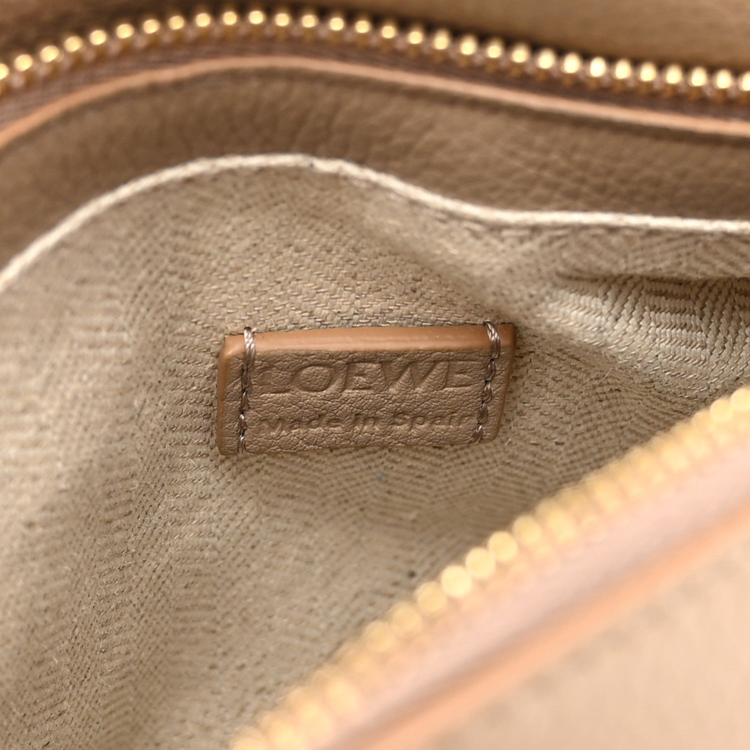 Loewe Calfskin Mini Puzzle Edge Bag Sand Mink 6 of 9