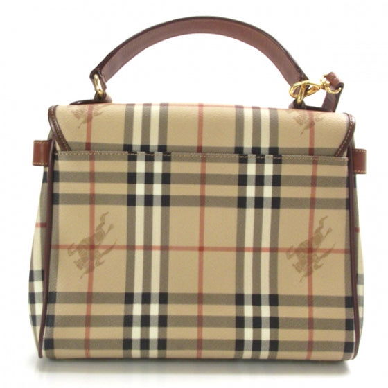 BURBERRYS Vintage Haymarket Check Bag