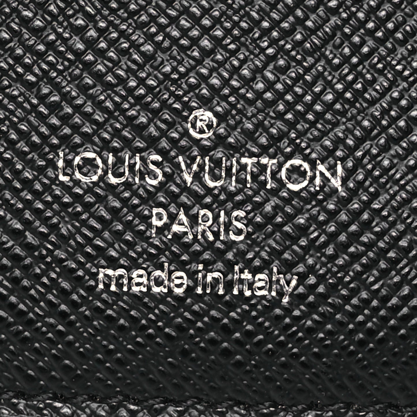 Denim Monogram Jacquard Victorine Wallet Grey