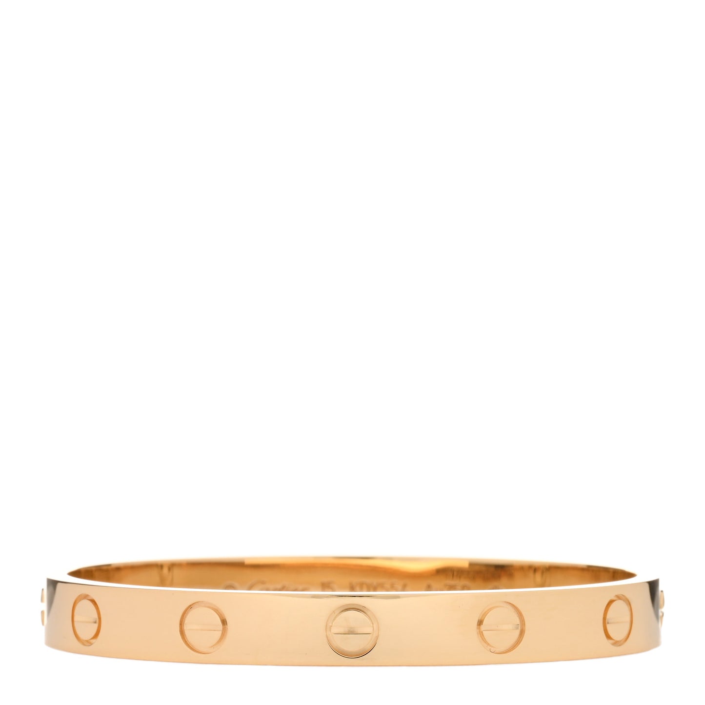 18K Yellow Gold LOVE Bracelet 15