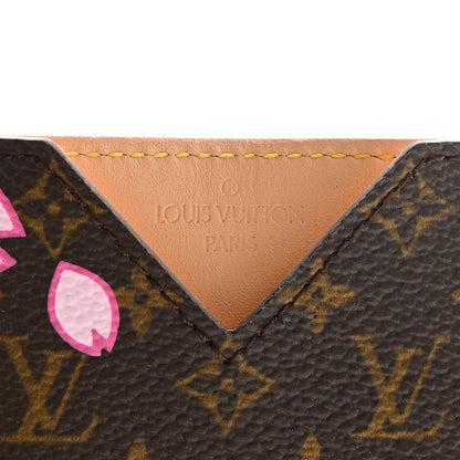 Louis Vuitton Monogram Cherry Blossom Mirror With Case Brown 6 of 11