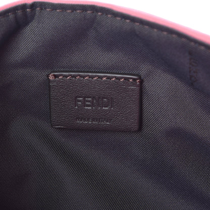 Fendi Nappa FF 1974 Embossed Mini Baguette Rosa Fluo 7 of 12