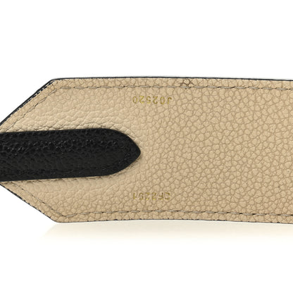 Louis Vuitton Empreinte Monogram Bandouliere Shoulder Strap Black Beige 4 of 5