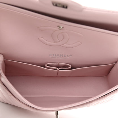 Chanel Lambskin Quilted Medium Double Flap Light Pink 4 of 10