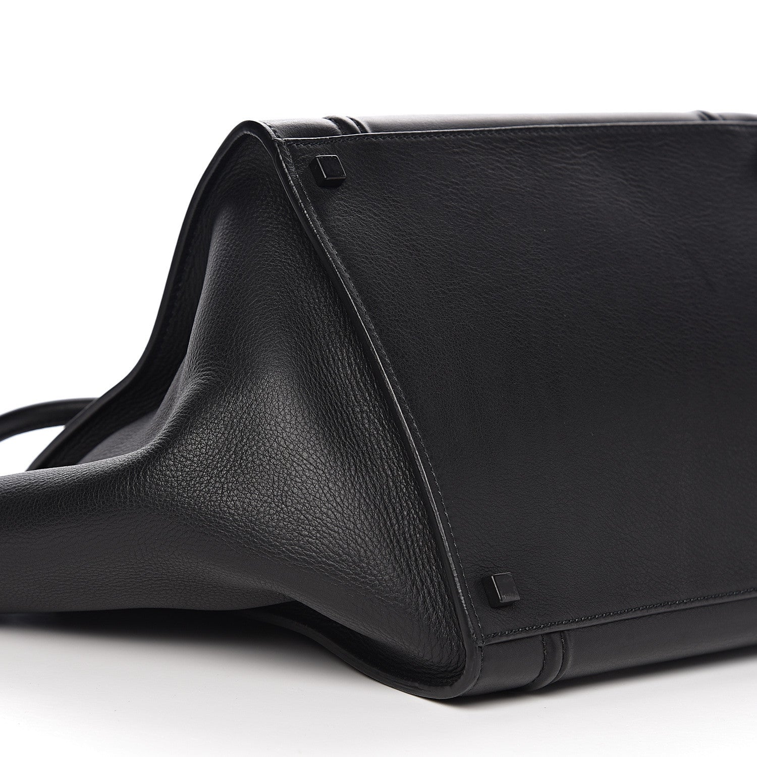 Celine Supple Calfskin Medium Phantom Luggage Black 6 of 8