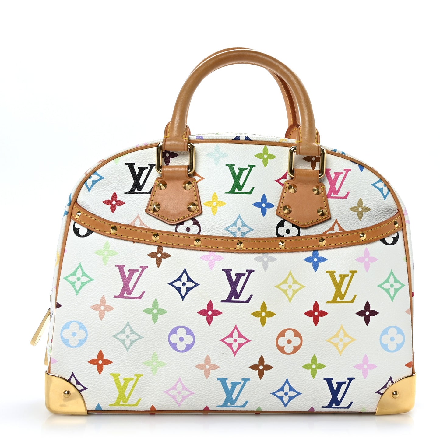 Monogram Multicolor Trouville White