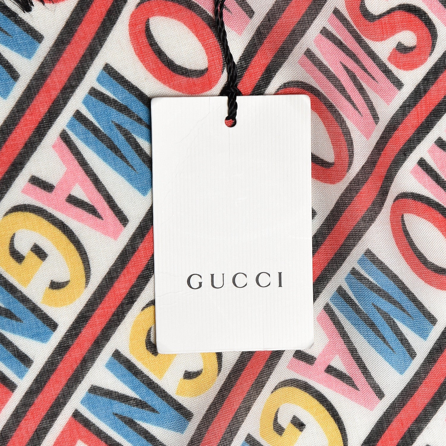Gucci Modal Silk Magnetismo Scarf Multicolor 4 of 5