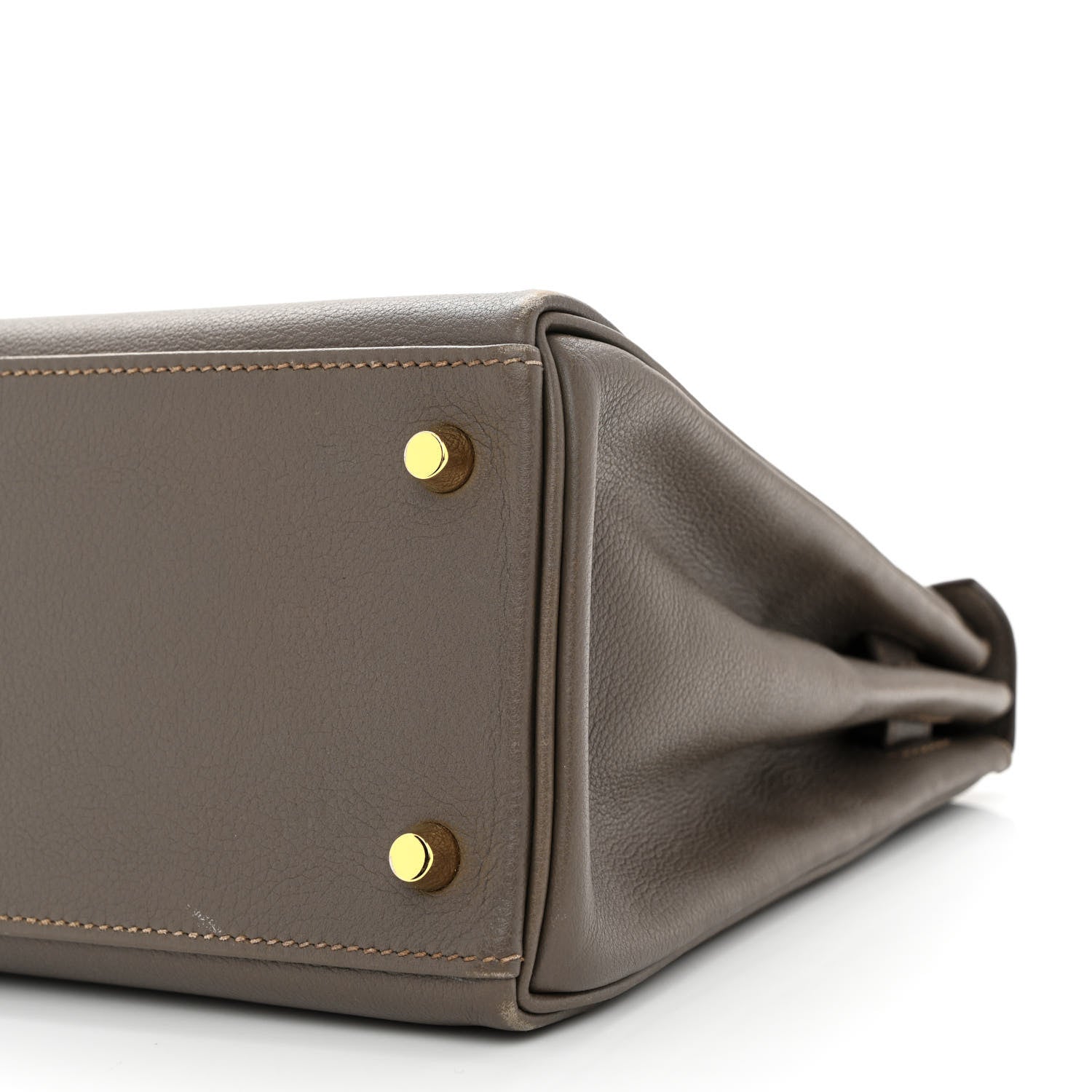 Hermes Evercolor Kelly Retourne 28 Etain 10 of 10