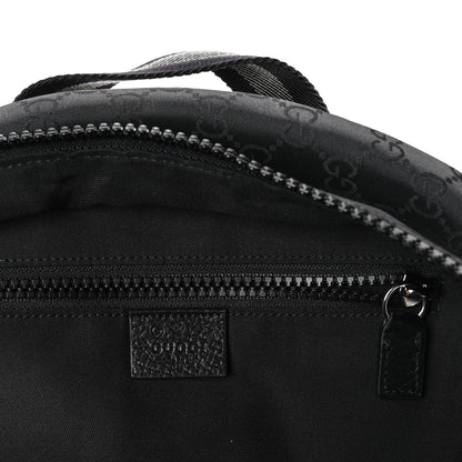 Gucci Nylon Monogram Slim Backpack Black 6 of 10
