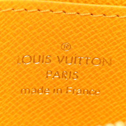 Louis Vuitton Monogram 2022 Christmas Animation New York Soho Zippy Coin Purse Yellow 7 of 8