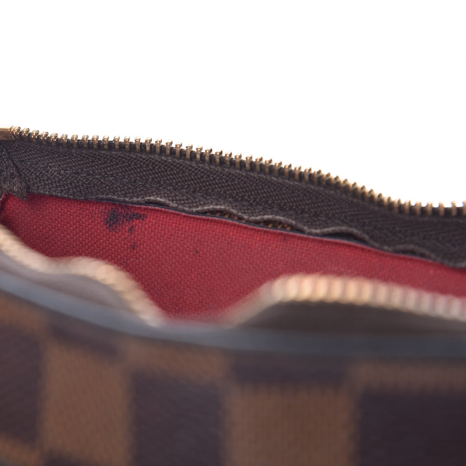 Louis Vuitton Damier Ebene Eva Clutch 9 of 17