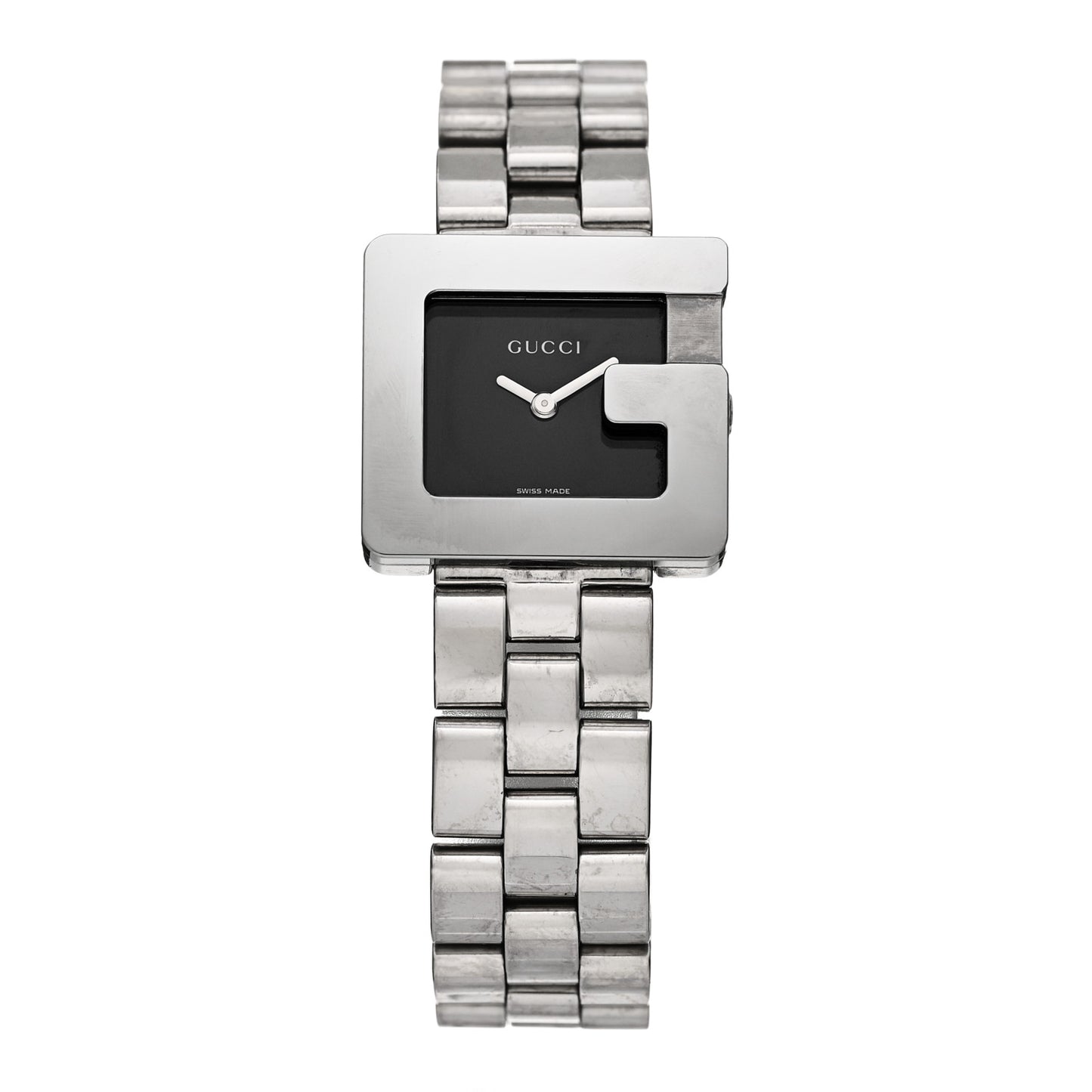 Stainless Steel 23mm 3600L Quartz Watch Black