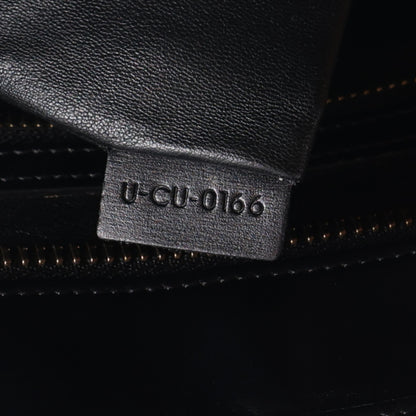 Celine Smooth Calfskin Multicolor Double Stitching Micro Luggage Black 7 of 10