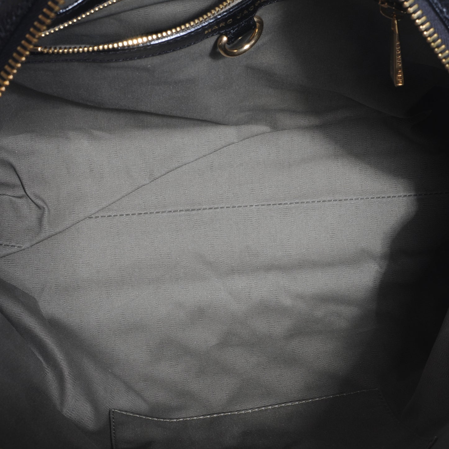 Leather Quilted Karlie Satchel Black