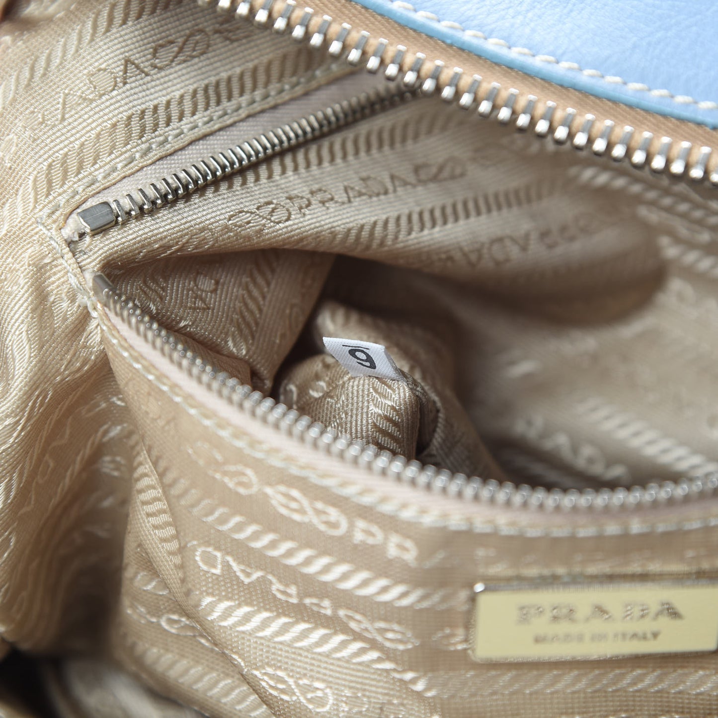 Vitello Daino Tag Satchel Pervinca