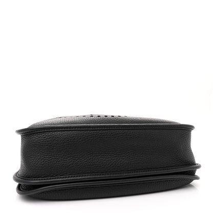 Hermes Taurillon Clemence Evelyne III PM Black 4 of 11