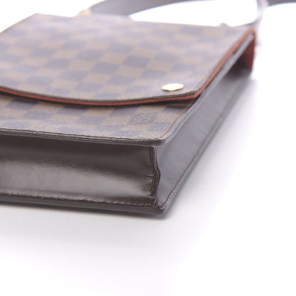 Louis Vuitton Damier Ebene Portobello Travel Shoulder Bag 9 of 10