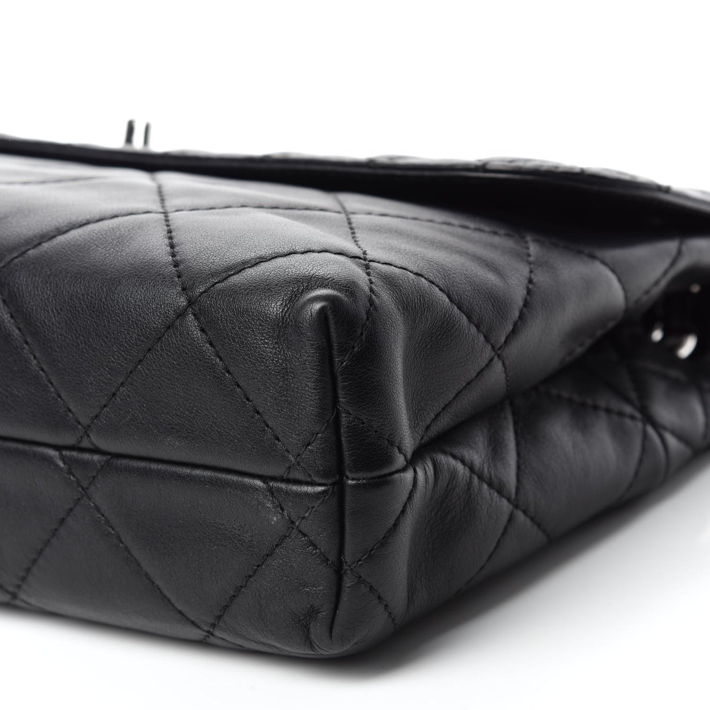 Calfskin Quilted In The Business Flap Bag Black