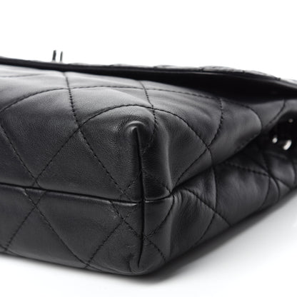 Chanel Calfskin Quilted In The Business Flap Bag Black 7 of 10