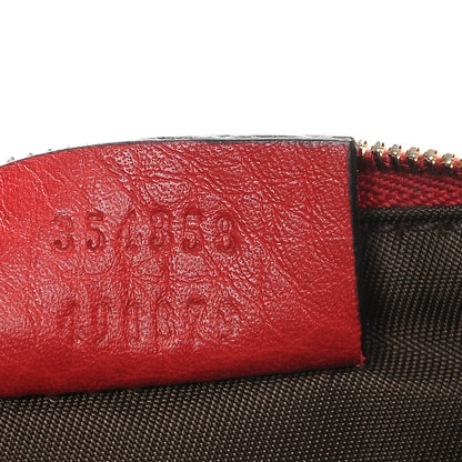 Gucci Pebbled Calfskin Soho Key Case Red 7 of 11