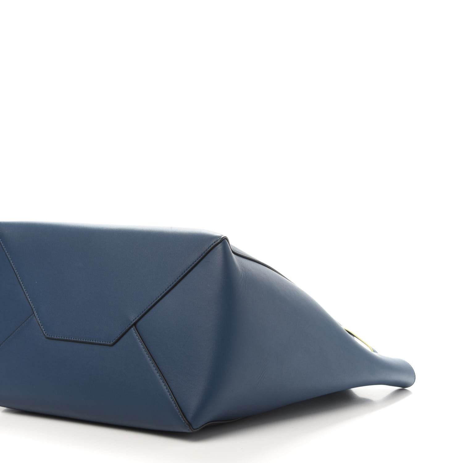 Celine Smooth Calfskin Small Tassel Cabas Phantom Deep Blue 7 of 10