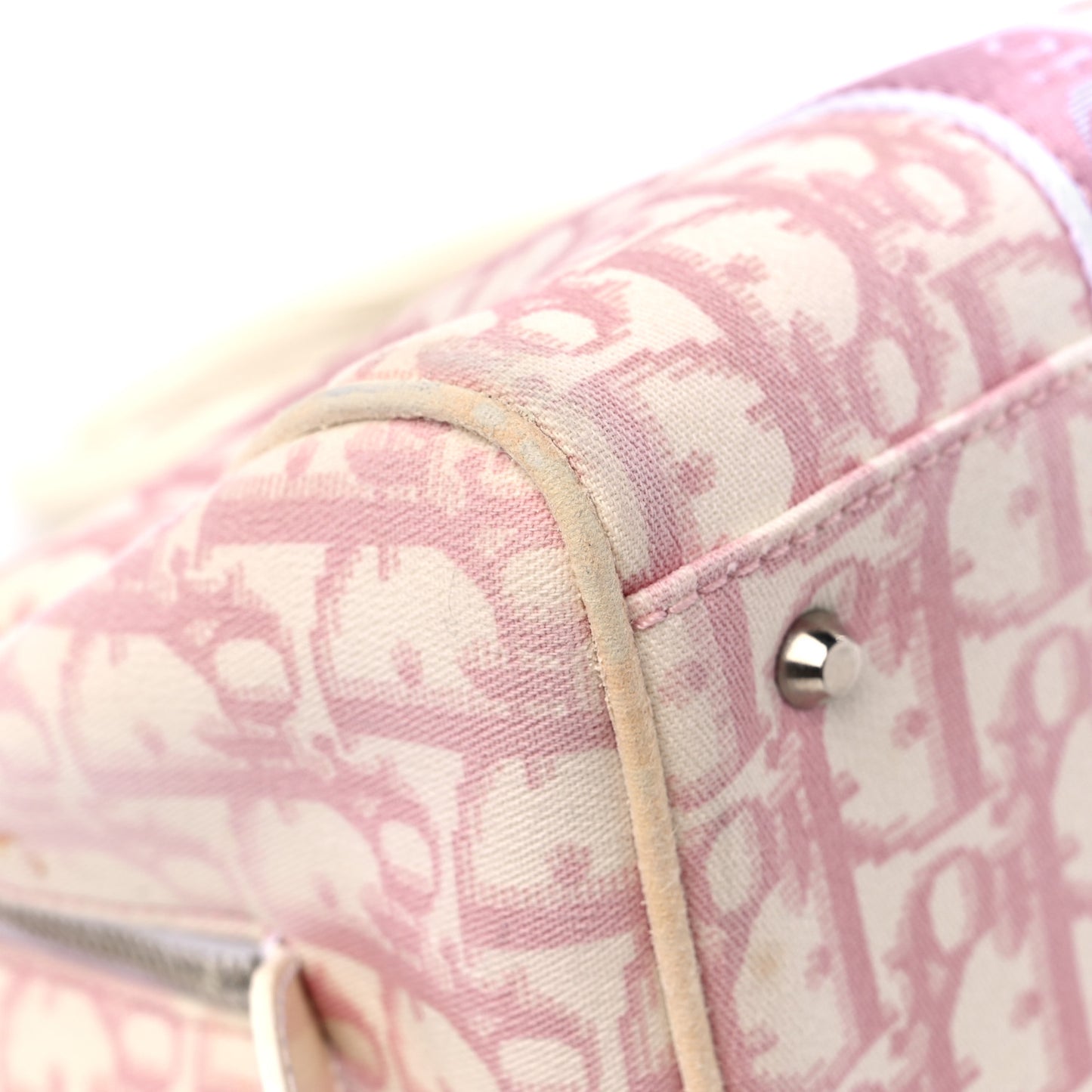 Monogram Girly Boston Pink
