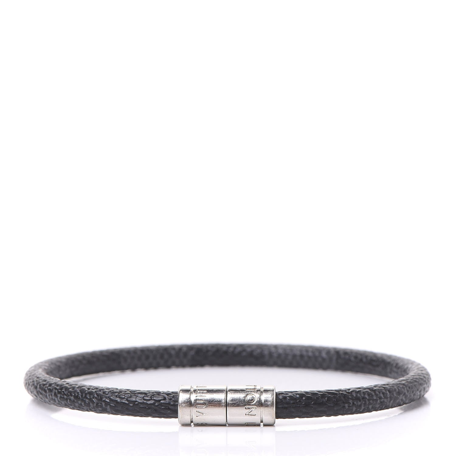 Louis Vuitton Damier Graphite Keep It Bracelet 19 1 of 5