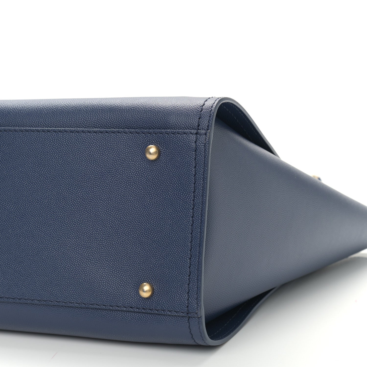 Chanel Caviar Small Studded Deauville Tote Navy 10 of 10