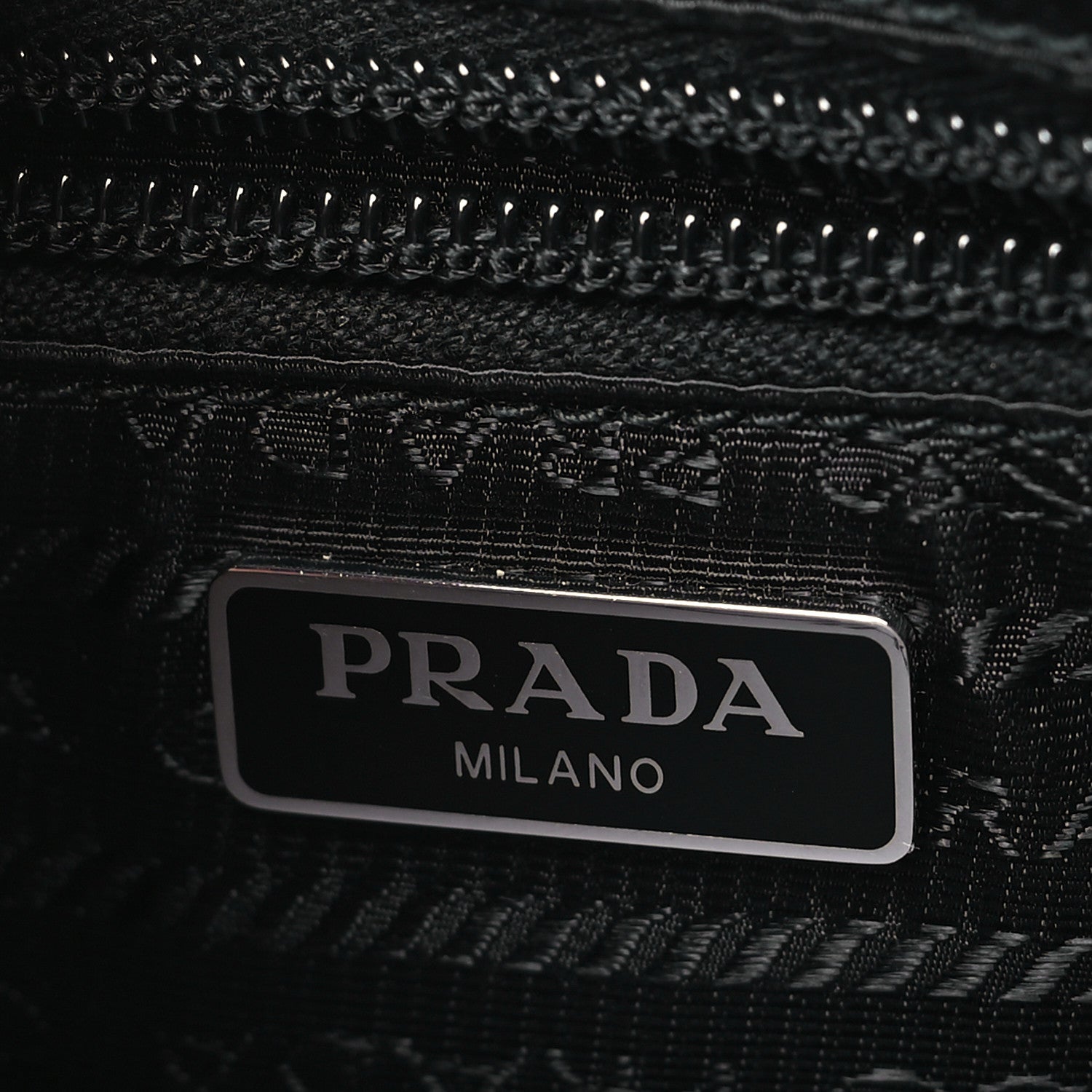Prada Re-Nylon Vela Pouch Black 6 of 11