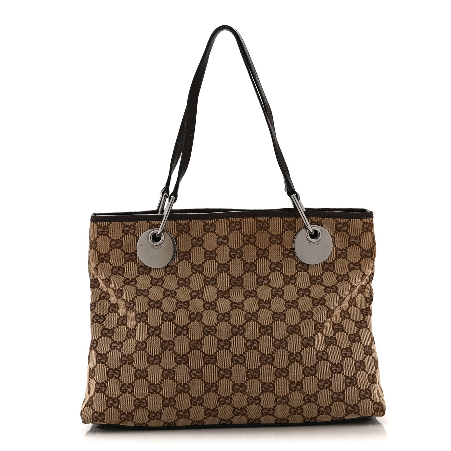 Monogram Medium Eclipse Tote Brown