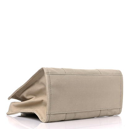 Marc Jacobs Cotton Canvas Medium The Traveler Tote Bag Beige 4 of 8