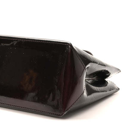 Louis Vuitton Vernis Wilshire PM Amarante 9 of 11