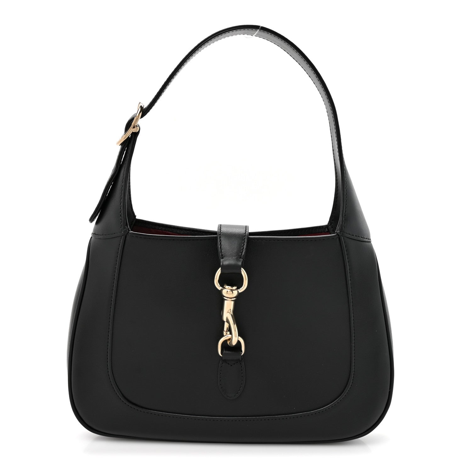 Gucci Calfskin Small Jackie Shoulder Bag Black 1 of 13