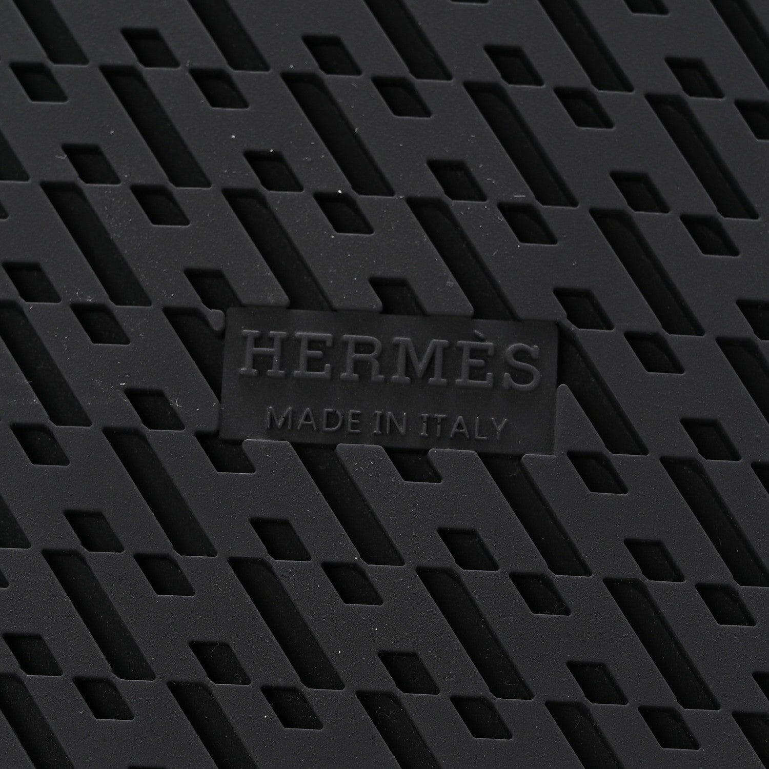 Hermes Calfskin Womens Chypre Sandals 38.5 Black 7 of 10