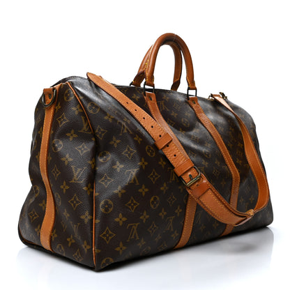 Louis Vuitton Monogram Keepall Bandouliere 50 3 of 13